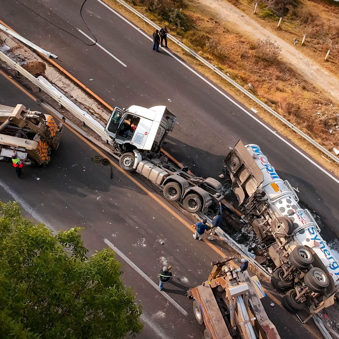 Carreteras Bloqueadas en México Hoy. Foto: Cuartoscuro